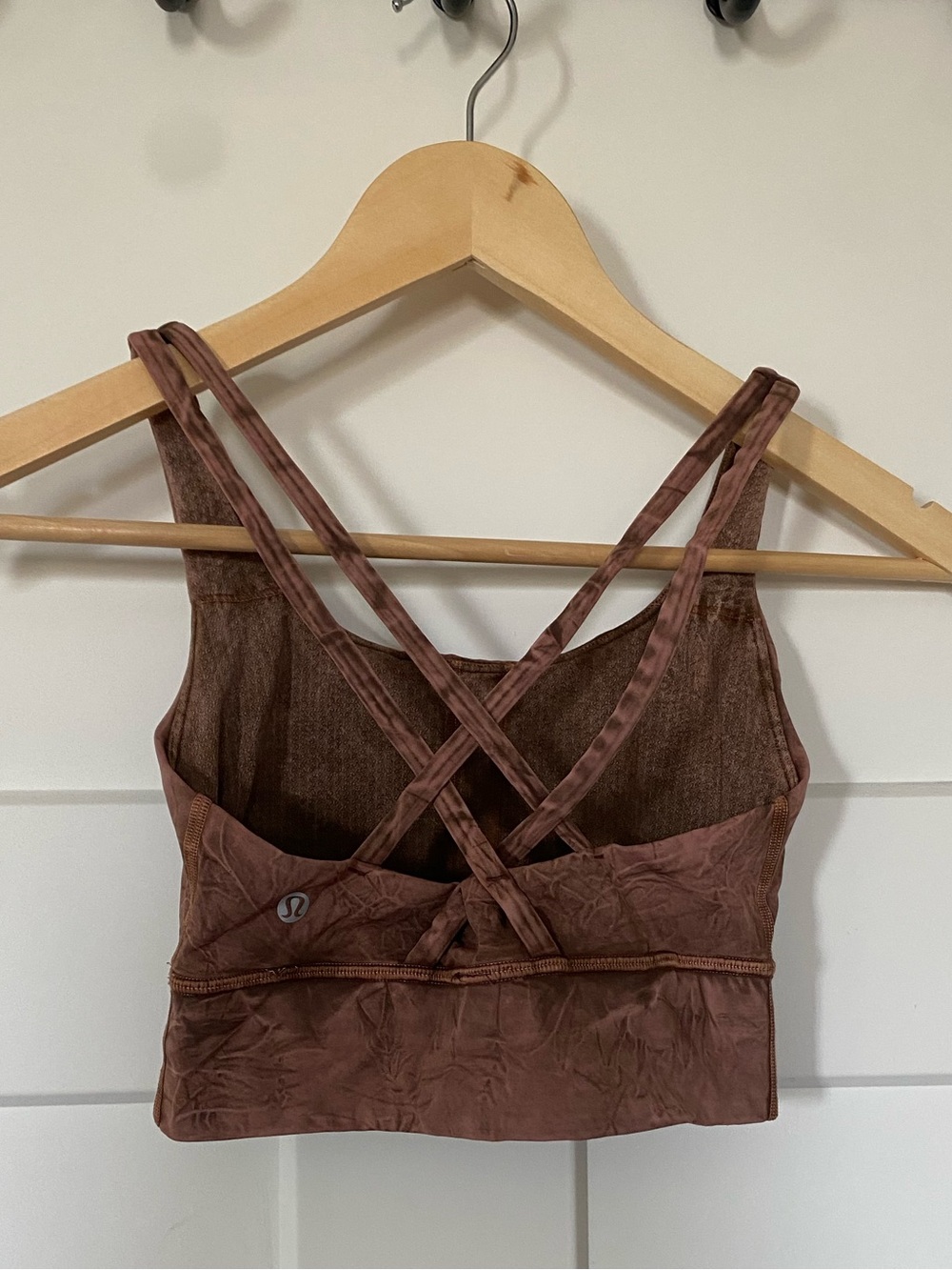 Lululemon Crisscross Back Sports Bra - Dusty Rose
